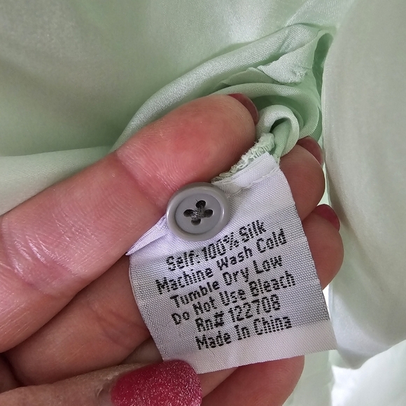 Pete & Greta by Johnny Was "Sajah" Silk Blouse - Picture 8 of 9